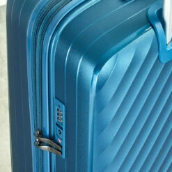 Rock Infinity 4 Wheel Cabin Suitcase - 54cm -Delsey Suitcase Store TSA Lock Infinity Navy TR 0238 45752.1686820000