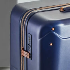 Rock Mayfair 4 Wheel Expandable Medium Suitcase - 65cm -Delsey Suitcase Store TSA Lock Mayfair Navy TR 0238 99222.1686734105.1280.1280 62593.1686734553