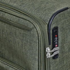 Rock Rocklite DLX 4 Wheel Cabin Suitcase - 54cm -Delsey Suitcase Store TSA Lock Rocklite DLX Khaki TR 0243 73217.1686843933