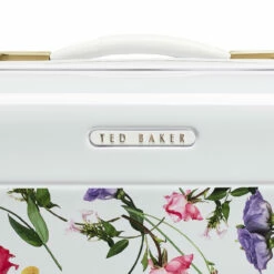 Ted Baker Take Flight 4 Wheel Cabin Suitcase - 54cm -Delsey Suitcase Store Ted Baker Take Flight Scattered Bouquet branding 89080.1678874838
