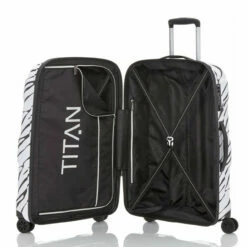 Titan X2 4 Wheel Cabin Suitcase - 55cm -Delsey Suitcase Store Titan X2 S Black Pepper 825406 02 5 35953.1686307910