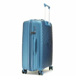 Rock Infinity 4 Wheel Expandable Medium Suitcase - 64cm -Delsey Suitcase Store blue m08 copy 01018.1686822852