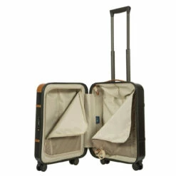 Bric's Bellagio 2 4 Wheel Spinner Cabin Suitcase - 55cm -Delsey Suitcase Store brics bbg28301 olive078 7 89612.1656339682