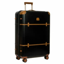 Bric's Bellagio 2 4 Wheel Spinner Extra-Large Suitcase - 82cm -Delsey Suitcase Store brics bbg28305 blacktobacco902 1 36924.1656332147