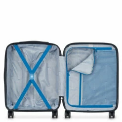 Delsey Comete + 4 Wheel Slim Cabin Suitcase - 55cm -Delsey Suitcase Store delsey comete 003041803 Internal 65864.1662652669