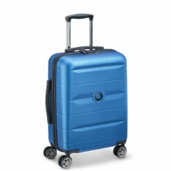Delsey Comete + 4 Wheel Slim Cabin Suitcase - 55cm -Delsey Suitcase Store delsey comete 00304180312 02 87120.1662652661