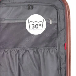 Delsey St. Tropez 4 Wheel Slim Cabin Suitcase - 55cm -Delsey Suitcase Store delsey st tropez 002087 02 Lining 24805.1657638225
