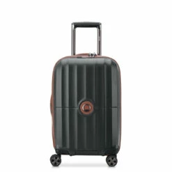 Delsey St. Tropez 4 Wheel Expandable Cabin Suitcase - 55cm