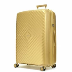 Rock Infinity 4 Wheel Expandable Large Suitcase - 73cm -Delsey Suitcase Store gold l01 copy 17768.1686824277