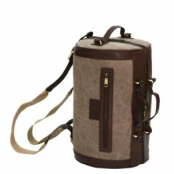 Felda Canvas Barrel Backpack/Travel Bag -Delsey Suitcase Store i500 4 1 79002.1683816419