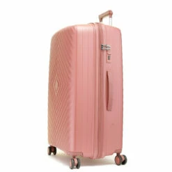 Rock Infinity 4 Wheel Expandable Large Suitcase - 73cm -Delsey Suitcase Store pink l04 copy 56932.1686824277