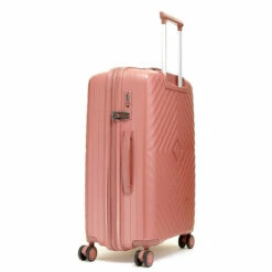Rock Infinity 4 Wheel Expandable Medium Suitcase - 64cm -Delsey Suitcase Store pink m08 copy 56020.1686822849