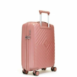 Rock Infinity 4 Wheel Cabin Suitcase - 54cm -Delsey Suitcase Store pink s09 copy 34186.1686819982