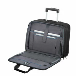 Samsonite Vectura Evo 17.3" Laptop Rolling Tote -Delsey Suitcase Store prod col 123675 1041 laptop compartment 55795.1682505553