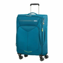 American Tourister Summer Funk 4 Wheel Expandable Suitcase - 68cm -Delsey Suitcase Store prod col 124890 2824 front34 1 93633.1669144083