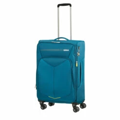 American Tourister Summer Funk 4 Wheel Expandable Suitcase - 68cm -Delsey Suitcase Store prod col 124890 2824 wheel handle full 1 05897.1669144083