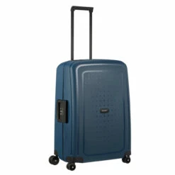 Samsonite S'Cure Eco PC 4 Wheel Medium Suitcase - 69cm -Delsey Suitcase Store prod col 128015 1598 wheel handle full 14766.1669115627