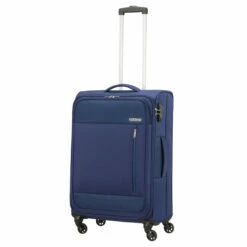 American Tourister Heat Wave 4 Wheel Medium Suitcase - 68cm -Delsey Suitcase Store prod col 130668 6636 wheel handle full 1 39051.1664876957