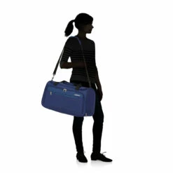 American Tourister Heat Wave Duffle Bag - 55cm -Delsey Suitcase Store prod col 130671 6636 with silhouette 69047.1666711196