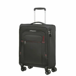 American Tourister Crosstrack 4 Wheel Cabin Suitcase - 55cm 30 American Tourister Crosstrack 4 Wheel Cabin Suitcase - 55cm -Delsey Suitcase Store prod col 133189 2645 front34 86500.1658395313