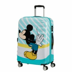 American Tourister Wavebreaker Disney 4 Wheel Medium Suitcase - 67cm -Delsey Suitcase Store prod col 85670 8624 front34 01415.1678989873