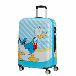 American Tourister Wavebreaker Disney 4 Wheel Medium Suitcase - 67cm -Delsey Suitcase Store prod col 85670 8661 front34 91772.1678989872