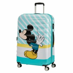 American Tourister Wavebreaker Disney 4 Wheel Large Suitcase - 77cm 38 American Tourister Wavebreaker Disney 4 Wheel Large Suitcase - 77cm -Delsey Suitcase Store prod col 85673 8624 front34 87392.1678990452