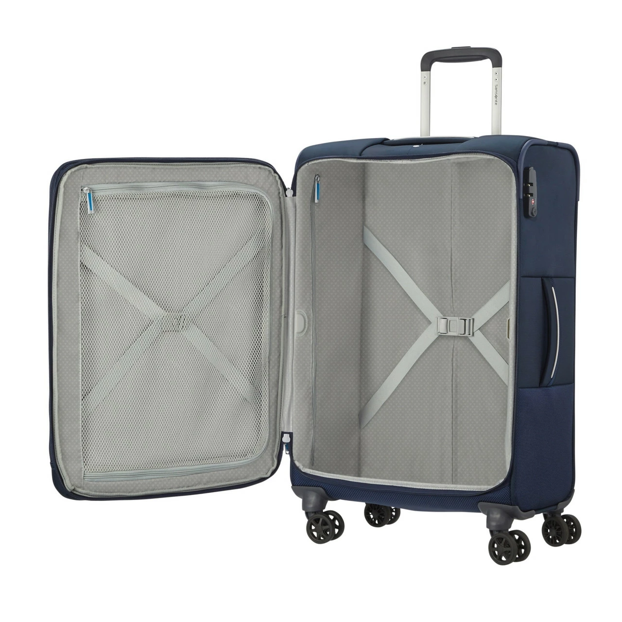 Samsonite Popsoda 4 Wheel Exp Medium Suitcase - 66cm 16 Samsonite Popsoda 4 Wheel Exp Medium Suitcase - 66cm - Image 16
