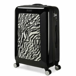 Ted Baker Take Flight 4 Wheel Medium Suitcase - 69cm -Delsey Suitcase Store tbw0102 044 take flight medium case zebra 2 57611.1678826007