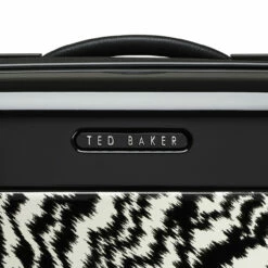 Ted Baker Take Flight 4 Wheel Medium Suitcase - 69cm -Delsey Suitcase Store ted baker take flight zebra branding shot 1 03175.1678826007