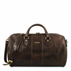 Tuscany Leather Lisbona Large Duffle - 55cm 18 Tuscany Leather Lisbona Large Duffle - 55cm -Delsey Suitcase Store tl lisbon tl141657 18 93333.1659360281
