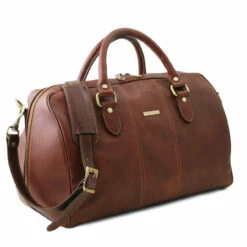Tuscany Leather Lisbona Cabin Duffle - 49cm -Delsey Suitcase Store tl lisbona tl141658 8 09287.1659360120