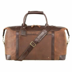 Visconti Voyager Leather Holdall Cabin Size - 55cm -Delsey Suitcase Store voyager 1 63244.1682677626