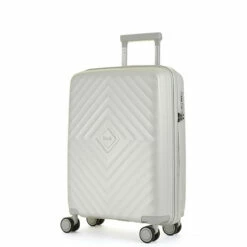 Rock Infinity 4 Wheel Cabin Suitcase - 54cm -Delsey Suitcase Store white s01 copy 21910.1686819982